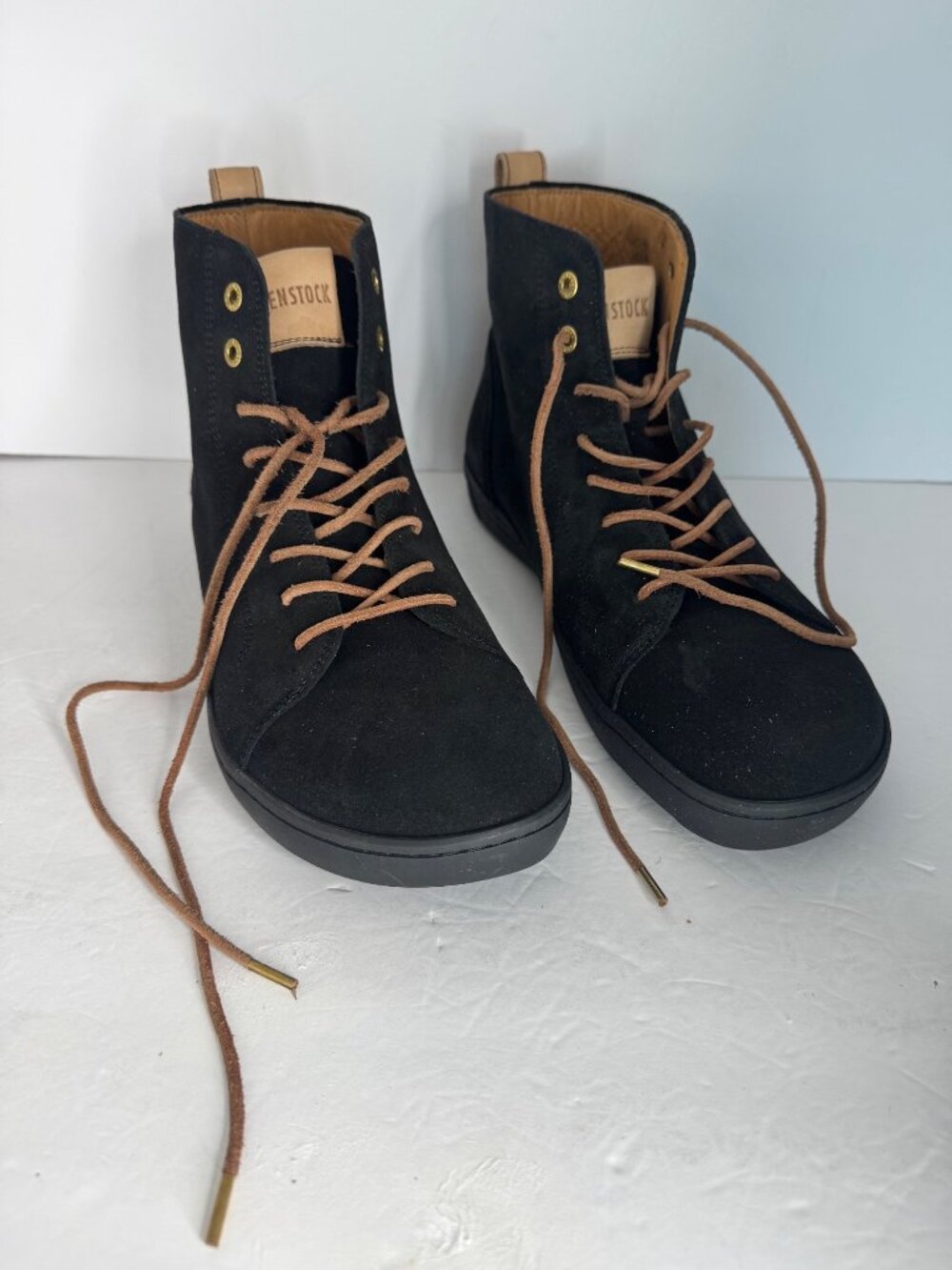 Birkenstock Bartlett Black Suede Sneaker Boot EU 45 US 12 NIB - Picture 4 of 9